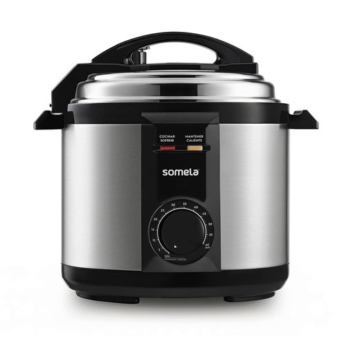 Olla Multicocción Eléctrica de Presión 5 Litros SPC10 Somela